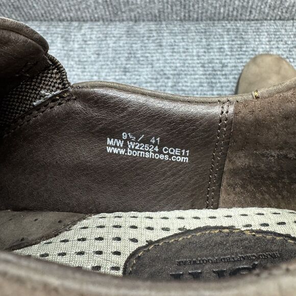 Born DryZ Phoebe Slip On Loafers Shoes Womens 9.5 Brown Taupe Leather W22524 - Picture 10 of 11